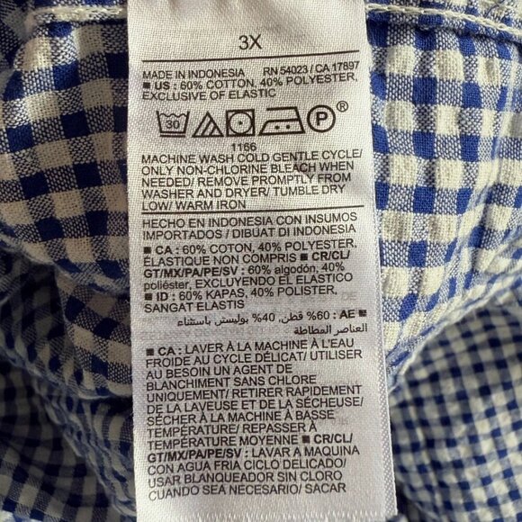 Old Navy Tiered Seersucker All-Day Maxi Dress Size 3X - Picture 8 of 10